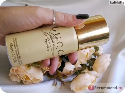 Dezodor spray illatosított Gucci premier - „egyáltalán nem az én íz, de úgy hangzik, gazdag”