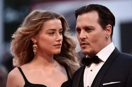 Dzhonni Depp és Amber Heard a szerelem és a válás, hölgy ruha