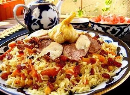 Fergana pilaf recept lépésről lépésre