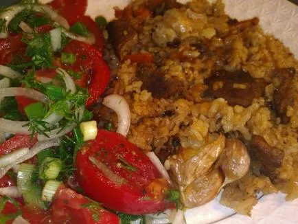 Fergana pilaf recept lépésről lépésre