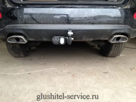 Turnbuckle pe hyundai Santa Fe (Hyundai Santa Fe), instalarea câlți 465 700 Thule pas în Yaroslavl