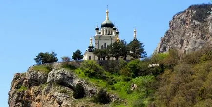 Foros Biserica (Crimeea), istorie, legenda, fotografie