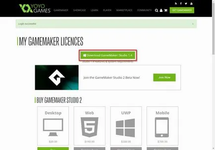 configurare GameMaker studio - crea jocuri