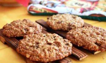 Gătitul la cookie-uri acasă fulgi de ovăz cu ciocolată