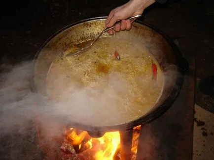 Főzés igazi üzbég (Ferghana) pilaf