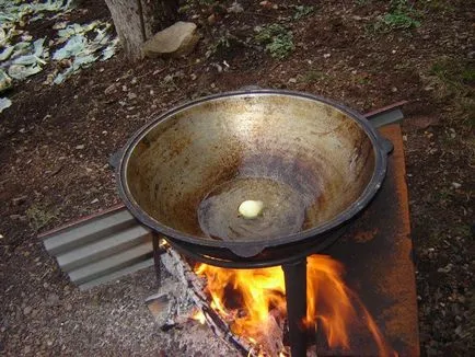 Főzés igazi üzbég (Ferghana) pilaf