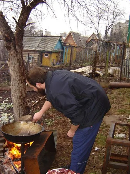 Готвене недвижими узбекски (Фергана) пилаф