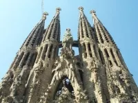 Spanyolország egy érdekes rejtély a bűvös négyzet a székesegyház Sagrada Familia