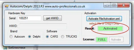 Instalarea și activarea AUTOCOM delphi 2013
