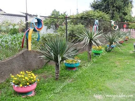 Интересна декорация градина