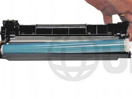 Utasítások töltésére patronok HP LaserJet Pro M1132, petrokomplektservis