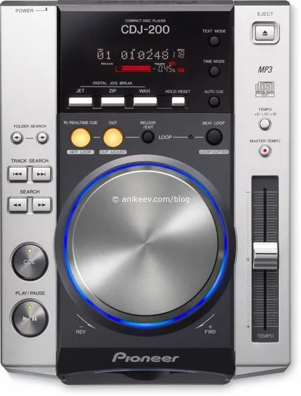 История DJ-плейъри PIONEER CDJ, СМХ и други (1992-2007), anikeev - с блог