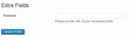 Hogyan adhatok további mezőket Profil felhasználó regisztráció wordpress
