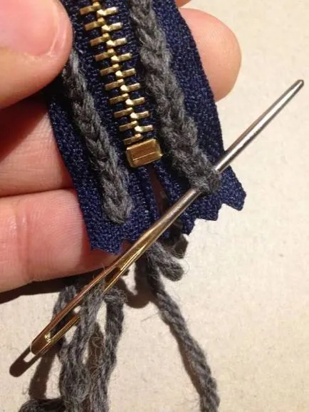Cum să coase un fermoar pentru tricotaje de calitate