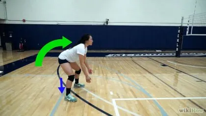 Cum să bată o minge de volei a lovit partea de jos