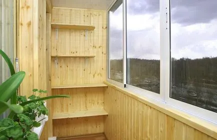 Hogyan felszerelni egy kis erkély belsőépítészeti ötletek