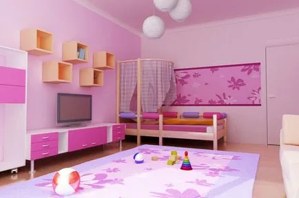 Milyen színű választani a gyermek szobájában