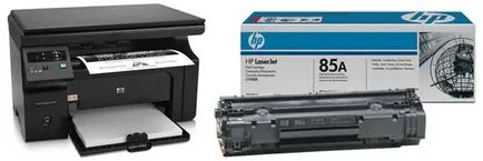 Cum pot schimba cartușul în imprimantă HP LaserJet m1132 mf