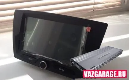 Cum de a conecta un amplificator și subwoofer la Viburnum de radio 2