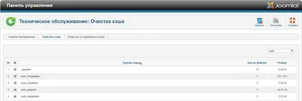 Joomla кеширане е забранен, но кеша е записан