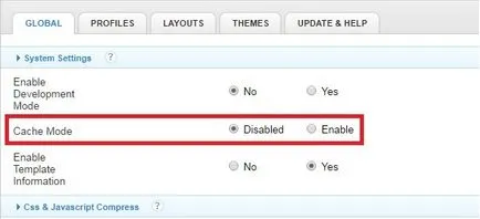 Joomla cache este dezactivată, dar cache-ul este salvat