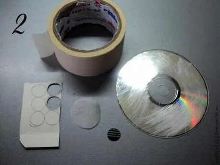 Efectuarea de magneți pentru frigider de pe CD-drive - Masters Fair - manual, lucrate manual