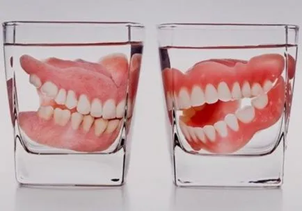 Hogyan kell tárolni a fogsor