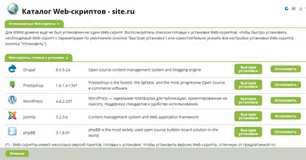 Как да се постави на мястото на виртуалния сървър с помощта ispmanager, облак хостинг cloudlite