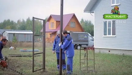 Mint önálló telepíteni a kerítés evroshtaketnika fotó útmutató