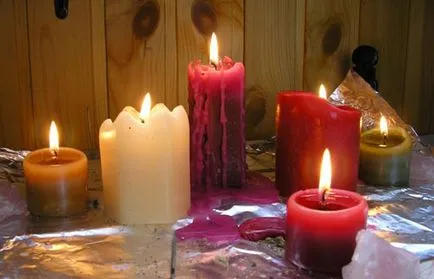 Как да направите свещ за ритуали