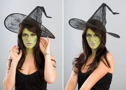 Hogyan készítsünk egy tematikus smink Halloween smink vámpír, szellem és boszorkány