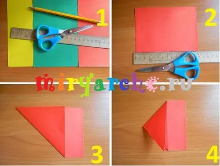 Как да си направим един ъгъл на схема тетрадка