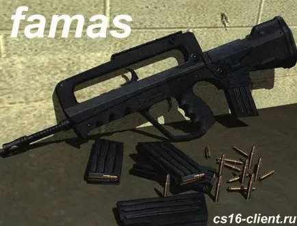 Hogyan kell lőni egy Famas cs 1