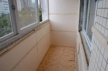 Cum de a izola un balcon cu mâinile sale Reparare de apartamente cu propriile lor mâini