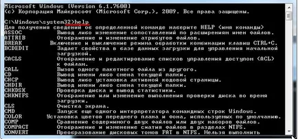 Както спусъка на командния ред в Windows 7