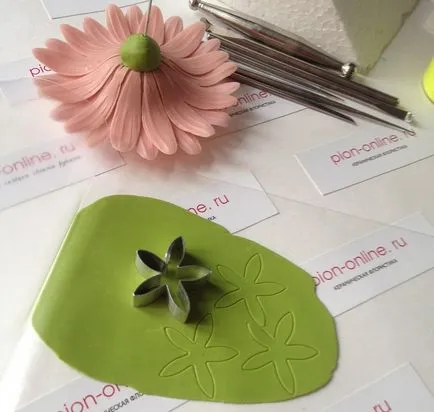 florar ceramice pentru a crea gerbera