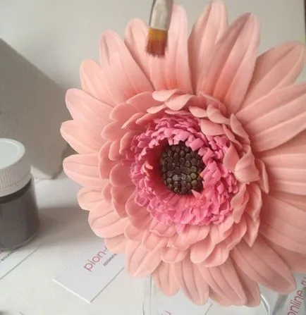 florar ceramice pentru a crea gerbera