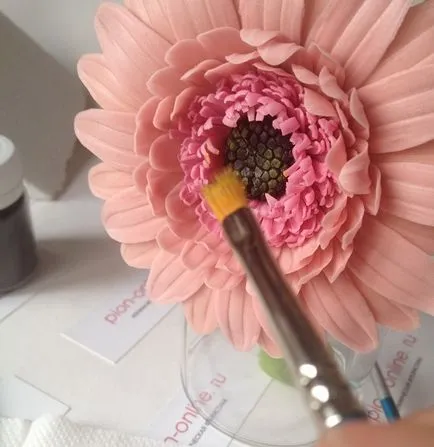 florar ceramice pentru a crea gerbera