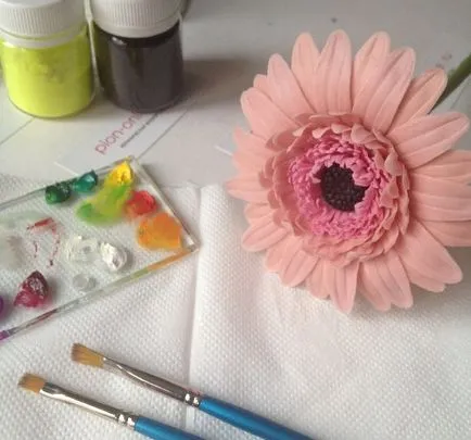 florar ceramice pentru a crea gerbera