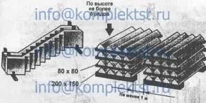 Komplectstroy - szerelési és raktározási lépcsők