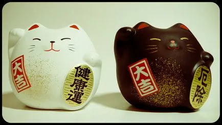 Konnichiwa klub - Macskák japán művészet macska nyomatok, festmények és szobrok