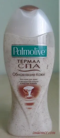 Крем душ гел с екстракт от кокосово масло от жожоба и от Palmolive