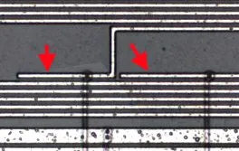 cristal Microprocesor sub microscop