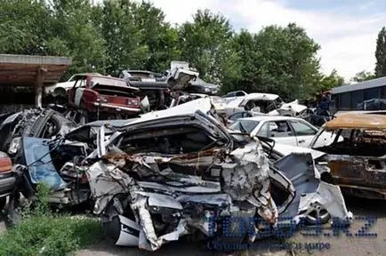 Legnagyobb Car junk yard a világon (fotók)