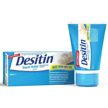 Cream (krém) Desitin használati utasítást, ár, vélemények, leírások