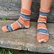 Vand șosete tricotate domino -nosochki de fire ciorap turcă