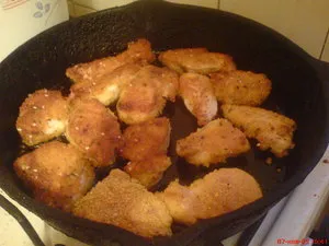 Пилешко филе в сусам панировка рецепта със снимки
