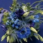 Kvіtkova nіmfa - Decor nunta si floristica albastru buchet de mireasa - kvіtkova nіmfa - Nunta