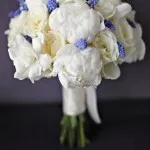 Kvіtkova nіmfa - сватбена украса и цветя синьо булчински букет - kvіtkova nіmfa - Сватба