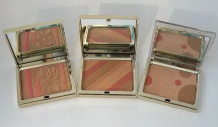 clarins pudră Limited POUDRE Teint - blush paleta eclat, expresie grafică, opalescence